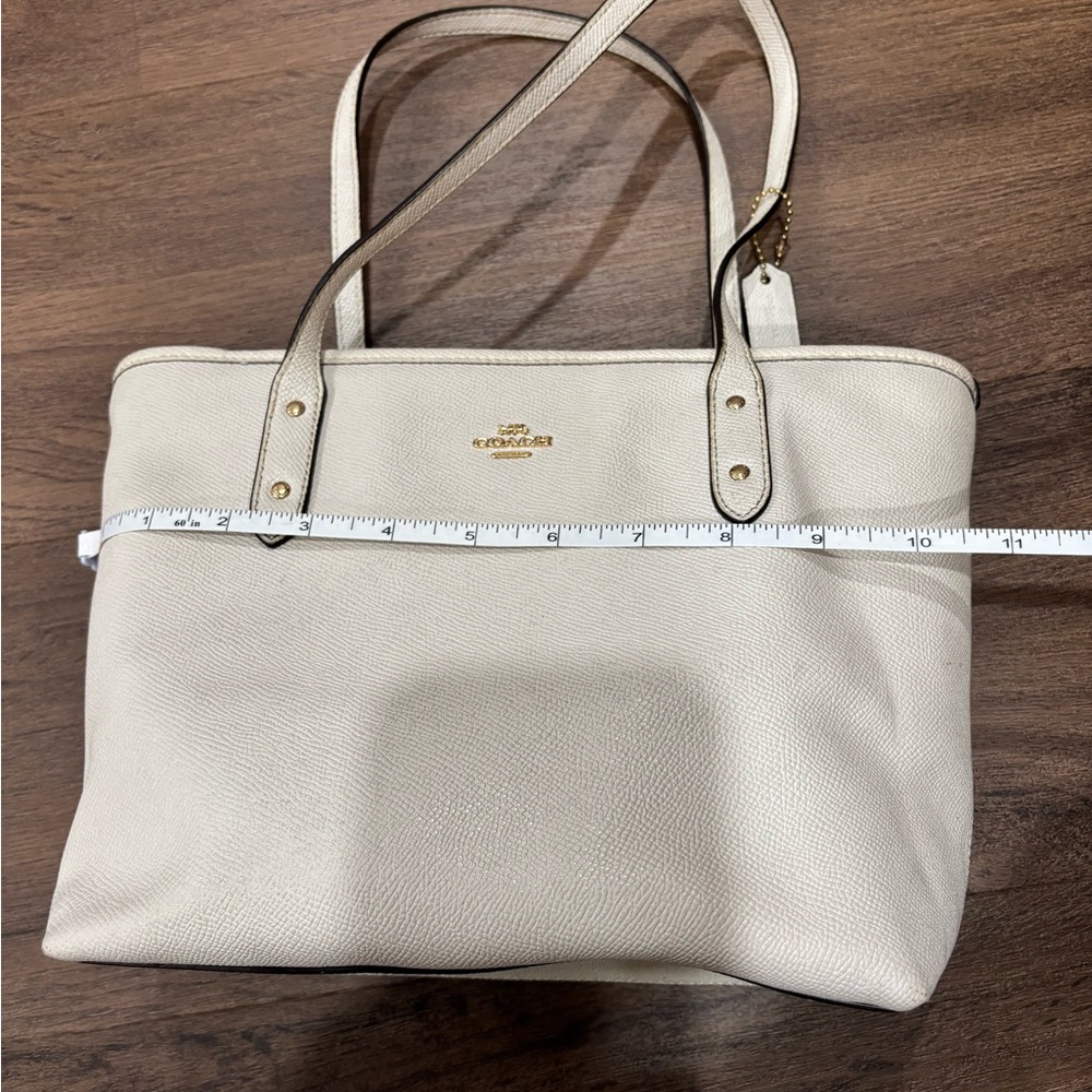 Coach Cream mini city Tote Bag - Picture 14 of 15